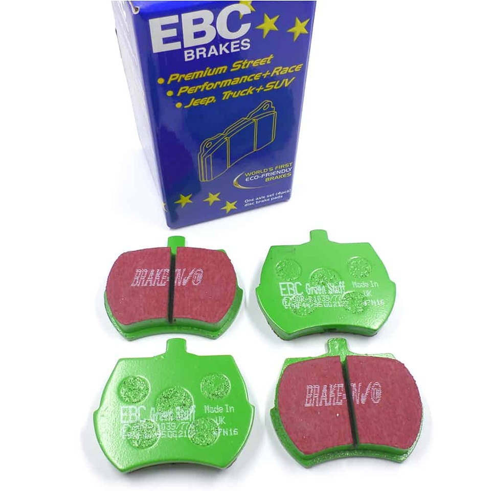 C-AHT16GREEN EBC Green Stuff brake pads for 8.4