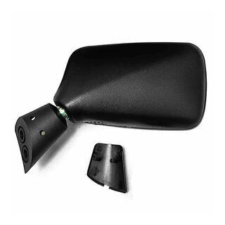JPC9849MS L/H black plastic door mirror