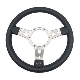 33SPLBH Mountney vinyl rim 3 spoke steering wheel